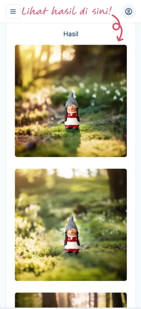 Photo variations result